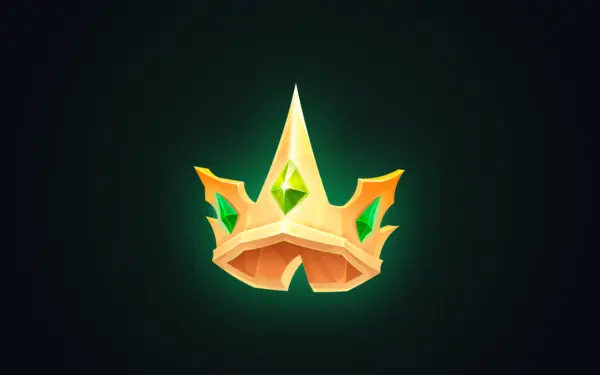 Gamdom crown icon for account sign-up