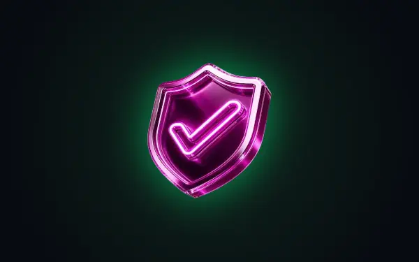 Gamdom shield icon for identity checks