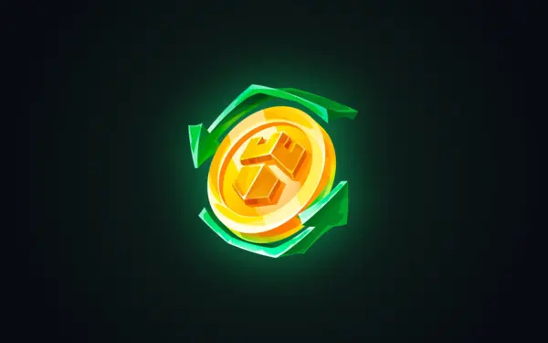 Gamdom coin icon for deposits